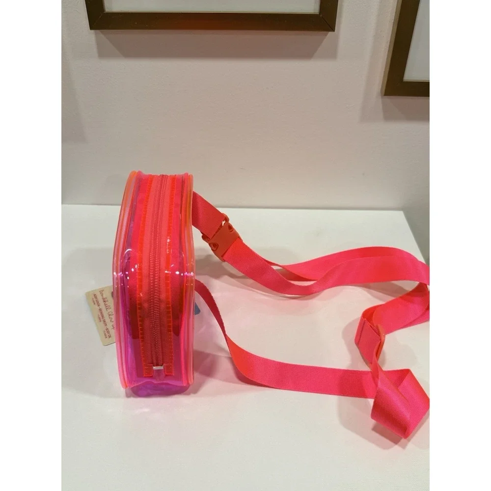 NEW Love Island Bombshell Glow-Up Set • Pink Transparent Travel Bag